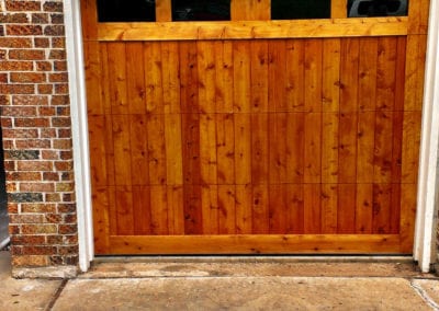 woodsinglegaragedoor