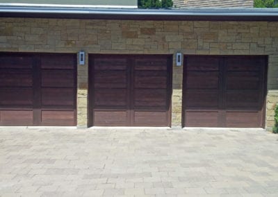 3 car garage doors