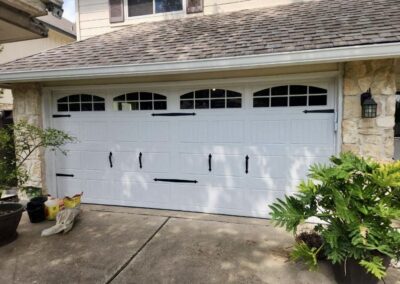 new carriage garage door