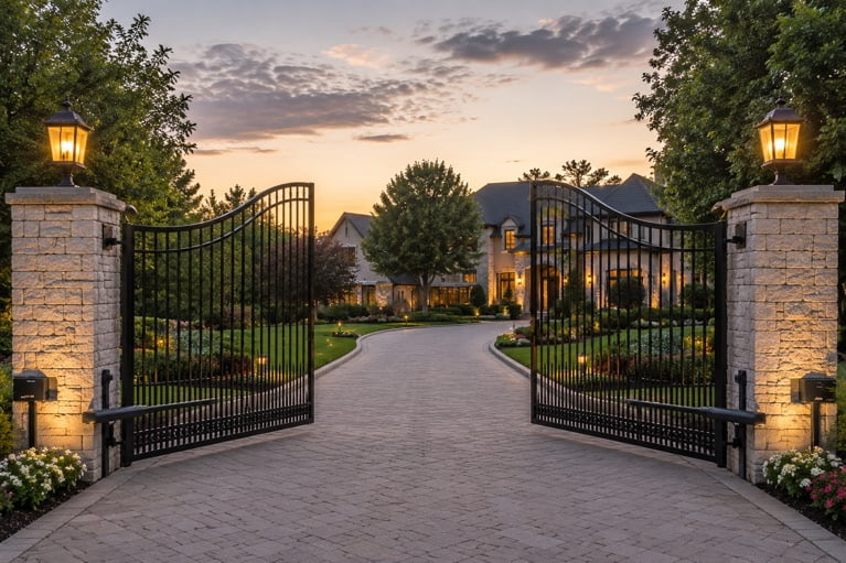 double gated home